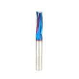 3/8" Dia x 1-1/8" Solid Carbide Spektra Extreme Tool Life Coated Spiral Finisher Router Bit, 3/8" Shank Up-Cut