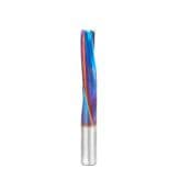 1/2" Dia x 1-5/8" Solid Carbide Spektra Extreme Tool Life Coated Spiral Finisher, 1/2" Shank Down-Cut Router Bit