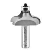 1-3/4" Dia x 11/16" Carbide Tipped Ogee Bit, 11/32" Radius, 1/2" Shank for 1-3/4" Material