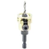 3/8" x 5/32" Carbide Tipped Adjustable Countersink Bit with Depth-Stop, 1/4 Shank
