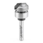 3/4" Dia x 3/8" Carbide Tipped Special Cove 1/8" Radius Core Box Bit, 1/4" Shank