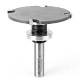 3" Dia x 3/16" Carbide Tipped 4 Wing Cut Out Solid Surface, 1/2" Shank, 27/32" Depth of Cut