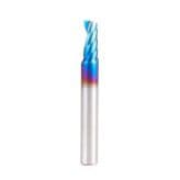 57362-K 1/4" x 2" Spektra Extreme Tool Life Coated Up-Cut 'O' Plastic Cutting CNC Spiral Router Bit, 1-Flute, 1/4" Shank