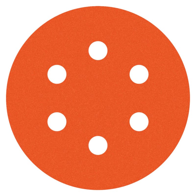 3" DynaCut Extreme Hook and Loop 150 Grit 6 Holes Vacuum Sanding Disc, Aluminum Oxide on Film (50/Pack)