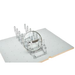 5-1/4" Lid Organizer, Chrome