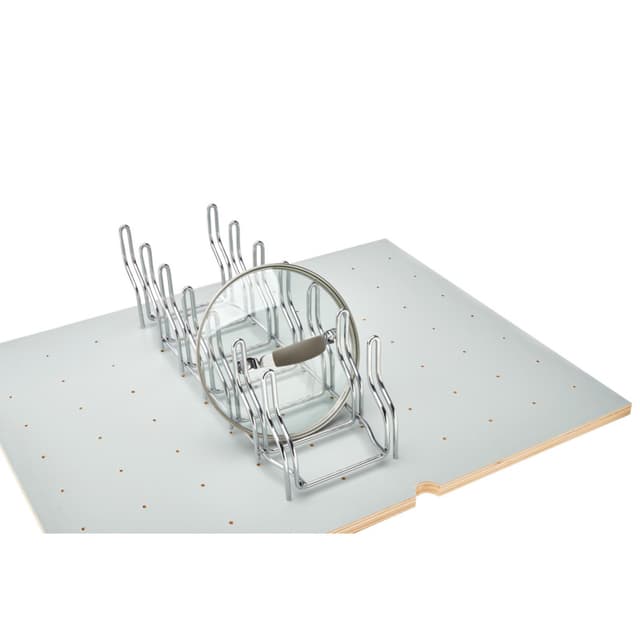 5-1/4" Lid Organizer, Chrome