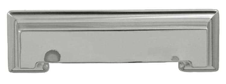 3" Studio Cup Pull, Stainless Steel