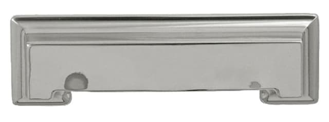 3" Studio Cup Pull, Stainless Steel