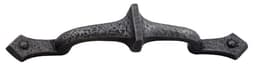 3" Mountain Lodge Cabinet Pull, Black Iron