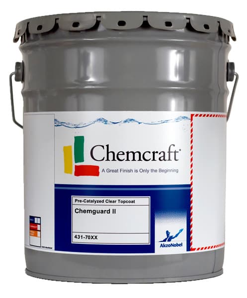 Chemcraft Chemguard II Pre-Cat Clear Topcoat, 431-70
