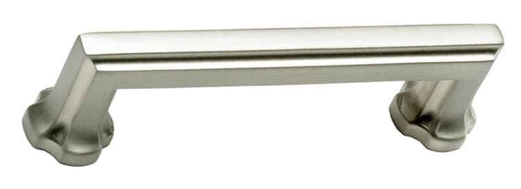 4" Empire Cabinet Pull, Satin Nickel