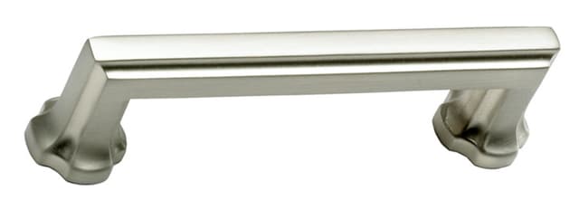 4" Empire Cabinet Pull, Satin Nickel
