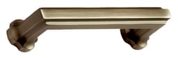 4" Empire Cabinet Pull, Antique Nickel