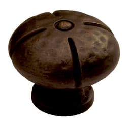 1-3/8" Siena Round Knob, Ancient Bronze