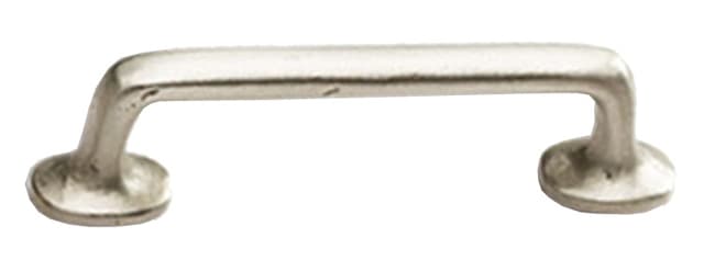 4" Cast Bronze Mountain Handle Pull, Antique Silver