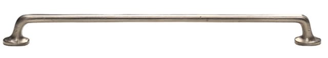 18" Cast Bronze Mountain Appliance Pull, Antique Silver