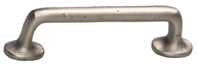 6" Cast Bronze Mountain Handle Pull, Antique Silver