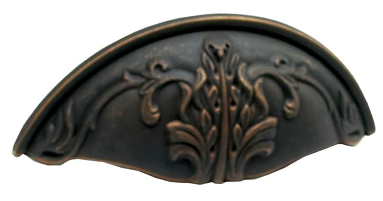 3" Corinthian Cup Pull, Ancient Bronze
