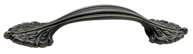 3-3/4" Corinthian Cabinet Pull, Ancient Bronze