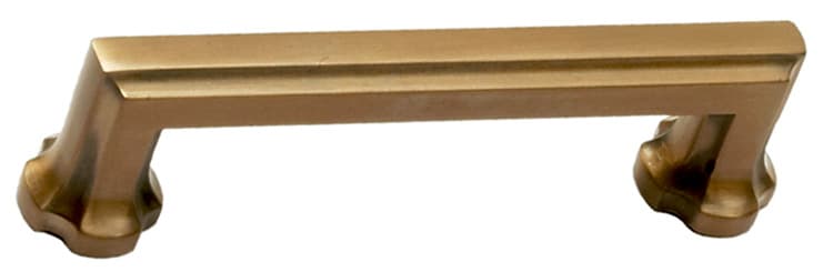 4" Empire Cabinet Pull, Brushed Bronze