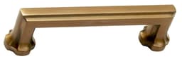 4" Empire Cabinet Pull, Brushed Bronze