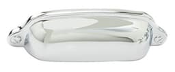 3" Country Cup Pull, Polished Nickel