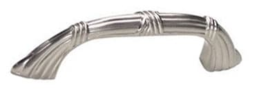 3-1/2" Versailles Cabinet Pull, Antique Light Polish