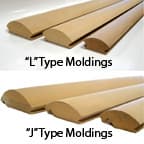 97" x 3" Radius J-Molding