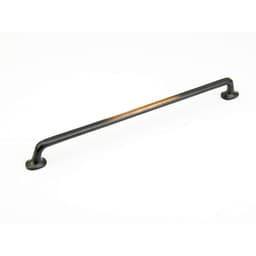 18" Cast Bronze Mountain Appliance Pull, Antique Bronze