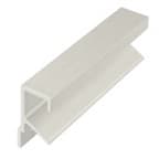 6' Flush Pull, Flush Mortised Mounting, Satin Clear Anodized