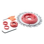 EzDIAL™ 120mm x 24 Teeth Adjustable Scoring Set, 22mm Arbor