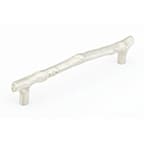 6" Mountain Cabinet Pull, Antique Silver