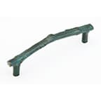 6" Mountain Cabinet Pull, Verde Imperiale