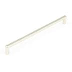 12" Vinci Cabinet Pull, Polished White Bronze