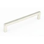 6" Vinci Cabinet Pull, Polished White Bronze