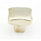 1" Vinci Cabinet Knob, Polished White Bronze