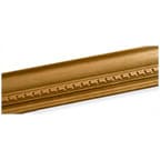 96" x 4-3/32" Crown Moulding with 3/4" Rope Assembled Maple