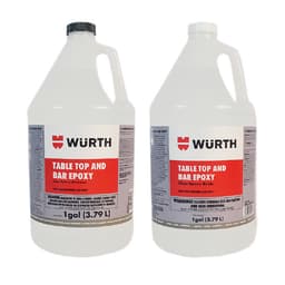Table Top and Bar Epoxy Resin & Hardener, 1 Gallon
