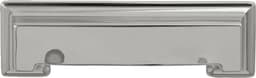 3" Studio Cup Pull, Polished Nickel