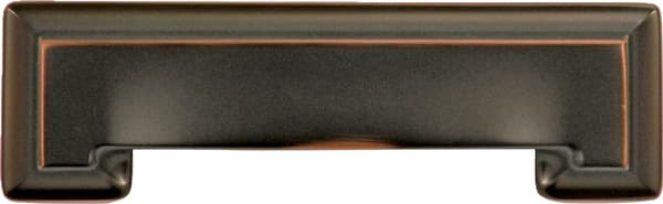 3" Studio Cup Pull, Oil-Rubbed Bronze