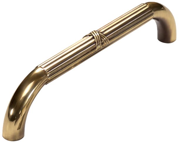 10" Versailles Appliance Pull, Antique Light Polish