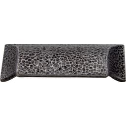 3-3/4" Mountain Lodge Cup Pull, Black Iron