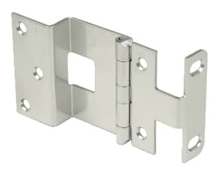 7036 34.9mm Five Knuckle Institutional Door Hinge 270° Opening, Overlay, Dull Chrome