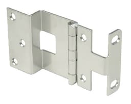 7036 34.9mm Five Knuckle Institutional Door Hinge 270° Opening, Overlay, Dull Chrome