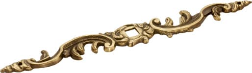 6" Manor House Cabinet Backplate, Lancaster Hand Polished