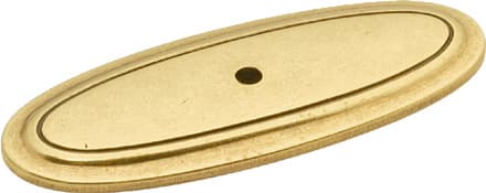 3" Manor House Cabinet Backplate, Lancaster Hand Polished