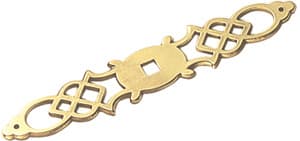 5-1/2" Manor House Cabinet Backplate, Lancaster Hand Polished