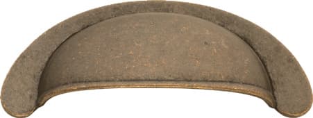 2-1/2" Modus Cup Pull, Windover Antique
