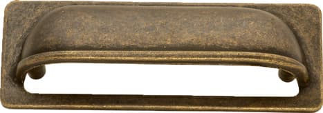 3" Modus Cup Pull, Windover Antique