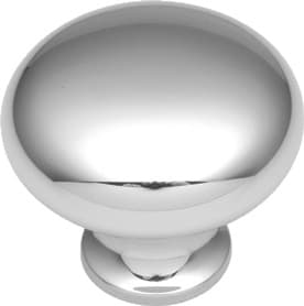 1-1/8" Eclipse Cabinet Knob, Chrome